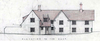 Parsonage Piece east elevation 1944